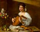 The Lute Player ca 1595 Art Print