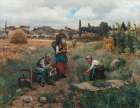 A Restful Moment 1878 Art Print