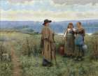 An Idle Moment ca 1890 Art Print