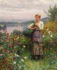 The Rose Garden Art Print