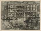 Palazzo ca dOro 1883 Art Print