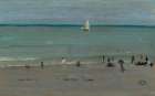 Coast Scene, Bathers 1884 Minimalist Print