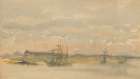 Erith Evening 1881 Art Print