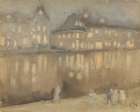 Grand Canal, Amsterdam, Nocturne 1882 Art Print