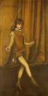 Harmony in Yellow and Gold, The Gold Girl. Connie Gilchrist ca 1876 Art Print