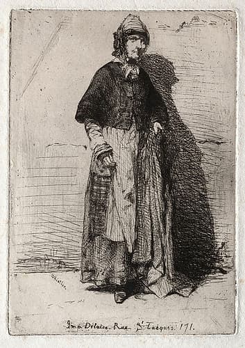 La Mere Gerard 1858 Art Print