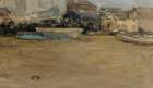 Low Tide 1883 Art Print