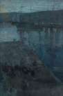 Nocturne in Blue and Gold, Valparaiso ca 1866 Art Print