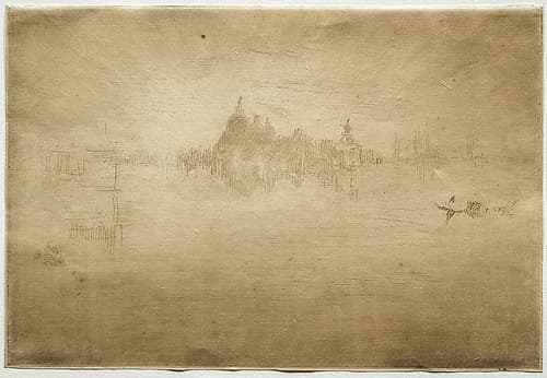 Nocturne, Salute 1879 Art Print