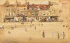 Red and Brown, Hoxton 1885 Art Print