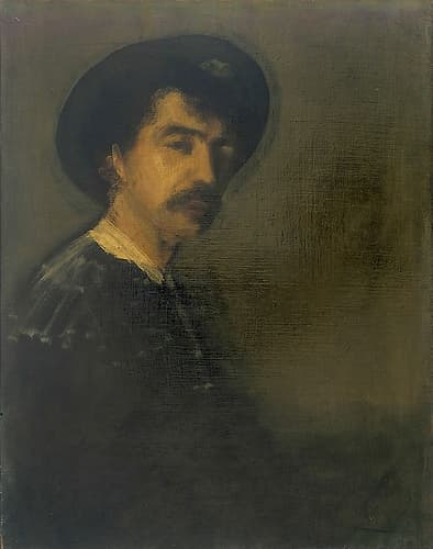 Self-Portrait 1870 Art Print