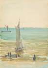 Southend, The Pleasure Yacht 1882 Art Print