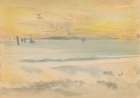 St. Ives, Sunset 1883 Art Print