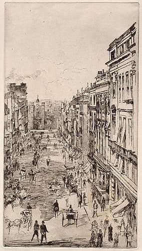 St. James Street 1878 Art Print