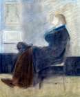 Study of Thomas Carlyle 1912 Art Print