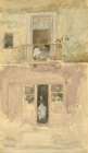The Balcony ca 1888 Art Print