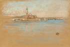 The Church of San Giorgio Maggiore 1880 Art Print