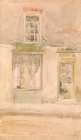 The Dressmakers Shop ca 1897 Art Print