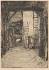 The Lime Burner 1859 Art Print