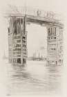 The Tall Bridge 1878 Art Print