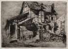 The Unsafe Tenement 1858 Art Print
