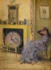 The Yellow Room ca 1883 Art Print