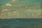 Violet and Silver, The Deep Sea 1893 Art Print