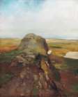 Autumn Study, View over Hanging Rock, Newport, R.I. 1868 Art Print
