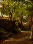 In The Glen, Portsmouth, Rhode Island 1859 Art Print