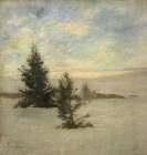 Snow Weather 1869 Art Print