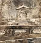 The Tomb of Iyeyasu Tokugawa 1888 Art Print
