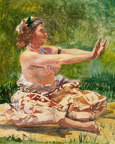 Siva Dance 1890 I Art Print