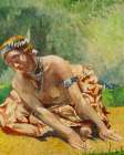 Siva Dance 1890 II Art Print
