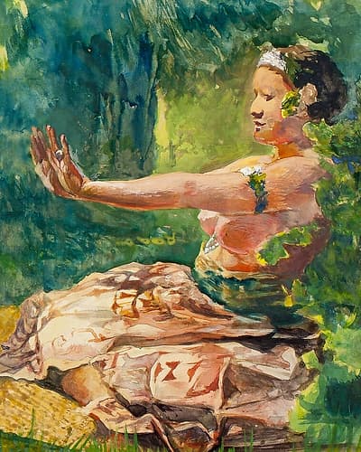 Siva Dance 1890 III Art Print
