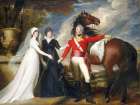 Colonel William Fitch and His Sisters Sarah and Ann Fitch 1800 Art Print