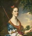 Elizabeth Gray Otis, Mrs Samuel Alleyne Otis ca 1764 Art Print