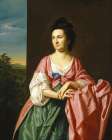 Mrs Sylvester Gardiner, Nee Abigail Pickman, Formerly Mrs William Eppes Art Print