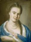 Portrait of Mrs Gawen Brown 1763 Art Print