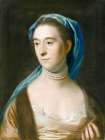 Portrait of Mrs Joseph Henshaw 1768 Art Print