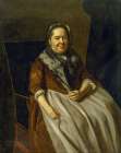Portrait of Mrs Paul Richard 1771 Art Print