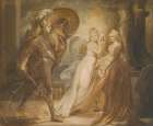 Study for The Red Cross Knight ca 1793 Art Print