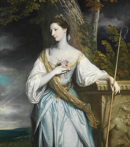 Anne Dashwood, Later Countess of Galloway 1764 Art Print by Joshua Reynolds