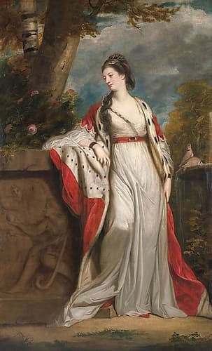 Elizabeth Gunning, Duchess of Hamilton and Argyll ca 1760 Art Print by Richard Reynolds