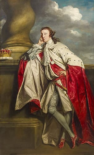 James, 7th Earl of Lauderdale ca 1759 Art Print by Richard Reynolds