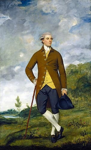 John Musters ca 1777 Art Print by Joshua Reynolds