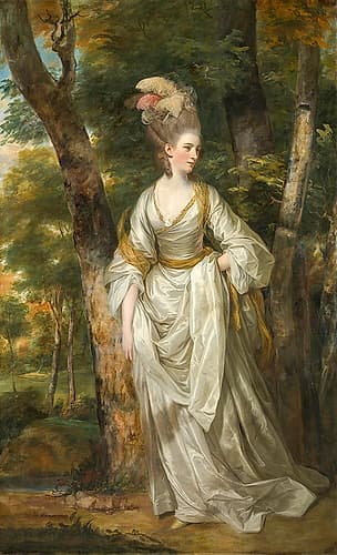 Mrs Elizabeth Carnac ca 1775 Art Print by Graham Reynolds