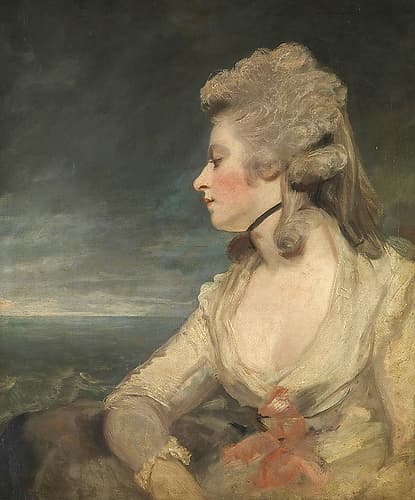 Mrs Mary Robinson ca 1783 Art Print by Joshua Reynolds