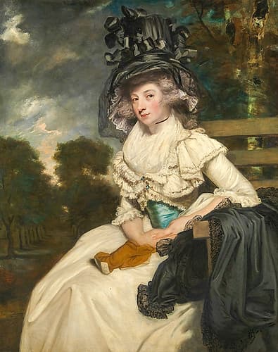 Mrs Lewis Thomas Watson, Mary Elizabeth Milles 1789 Art Print by Graham Reynolds