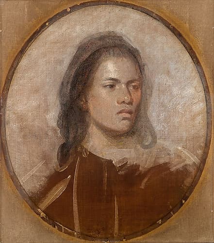 Omai ca 1774 Art Print by Joshua Reynolds