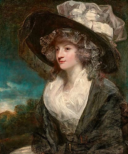 Portrait of Amelia Hume, later Lady Farnborough Art Print by Richard Reynolds